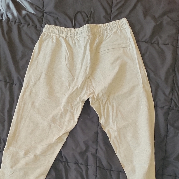 Slim Fit Gray Sweatpants with Black Drawstring By Vanquish - Picture 3 of 3